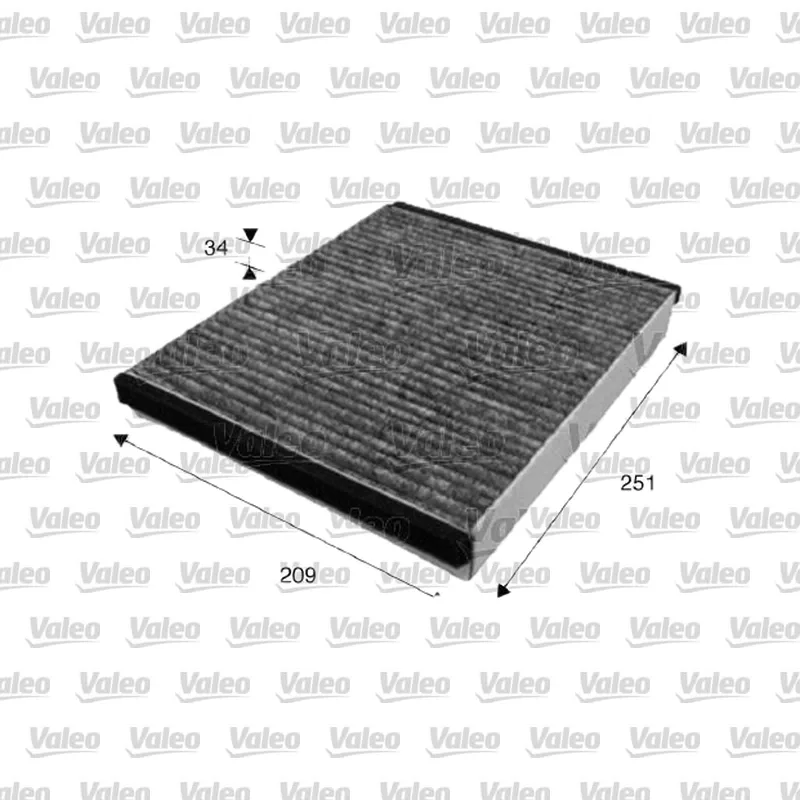 Polen Filtresi VALEO 715628 – Ford / Volvo