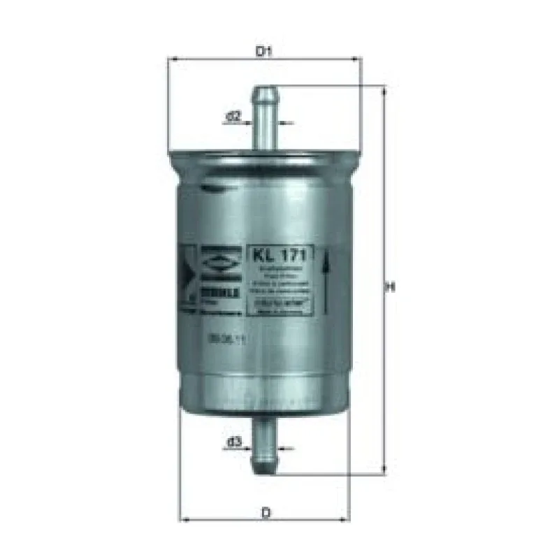 Yakıt Filtresi MAHLE KL 171 – NISSAN / OPEL