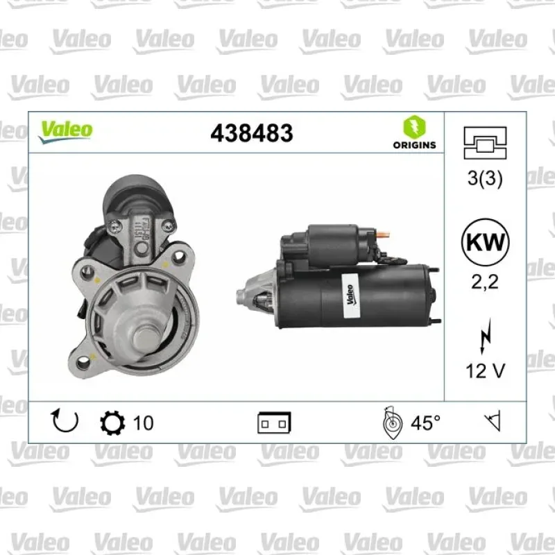 Marş Dinamosu VALEO 438483 – Ford Focus