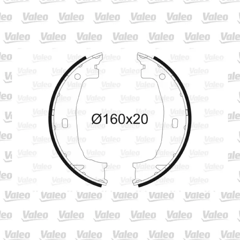 Fren Pabuçlu Balata Arka VALEO 562808 – BMW 320i