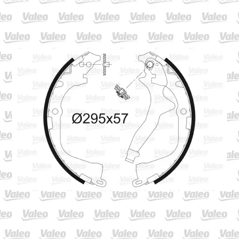 Fren Pabuçlu Balata Arka VALEO 564148 – Volkswagen Amarok