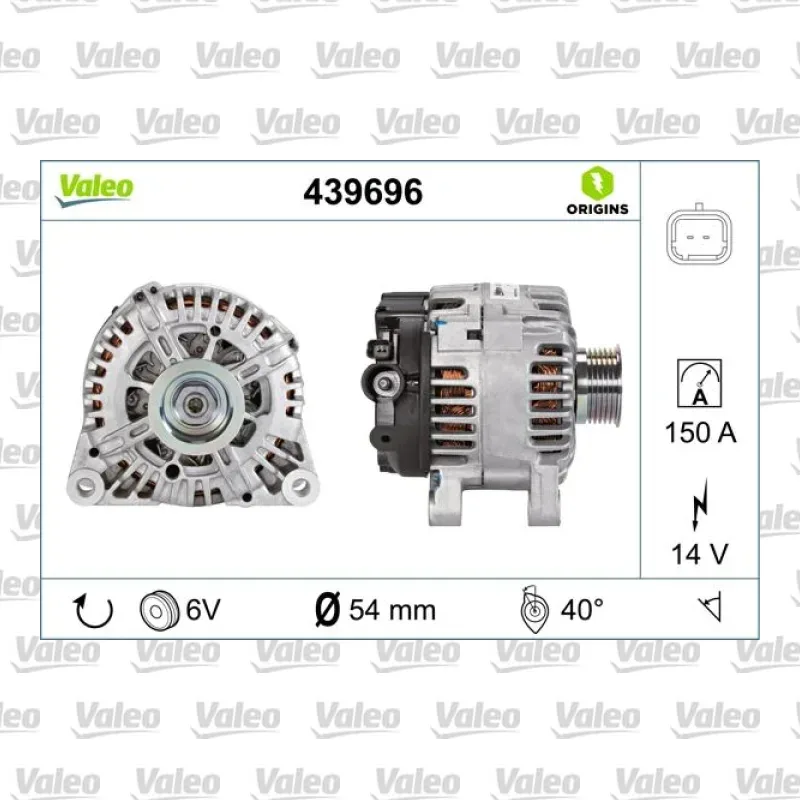 Alternatör VALEO 439696
