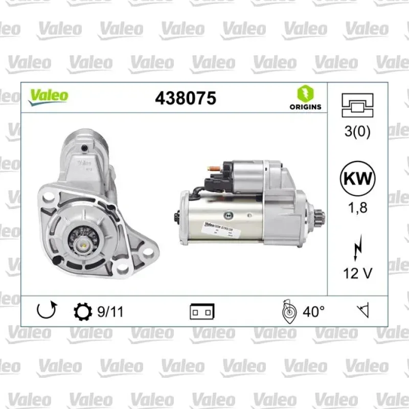 Marş Dinamosu VALEO 438075