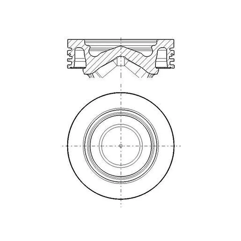 Motor Pistonu MAHLE 061 PI 00138 000 – Scania G / R / S