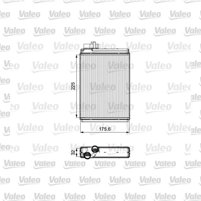 Kalorifer Radyatörü VALEO 811507 – Audi A4