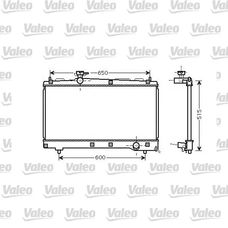 Toyota Avensis 2.0 VVT-i Su Radyatörü – VALEO 701348