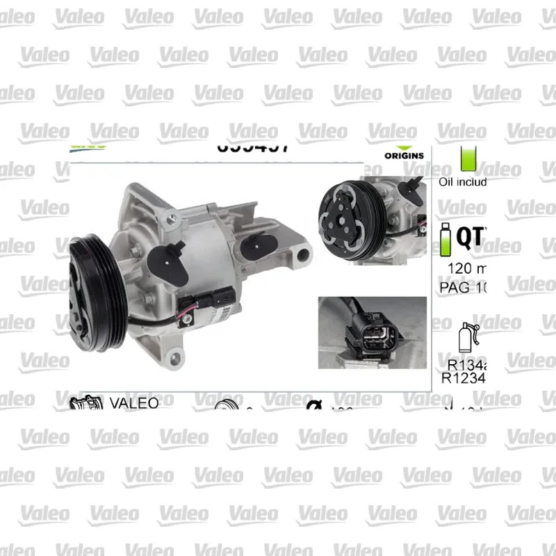 Klima Kompresörü VALEO 699497 – Nissan / Dacia