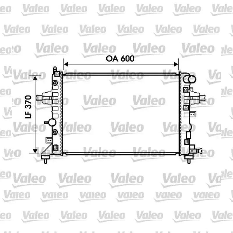 Su Radyatörü VALEO 734381 – Opel Astra