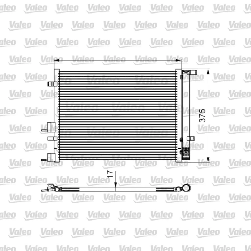 Klima Radyatörü VALEO 814435 – Hyundai i20 1.4 CRDi / 1.6 CRDi