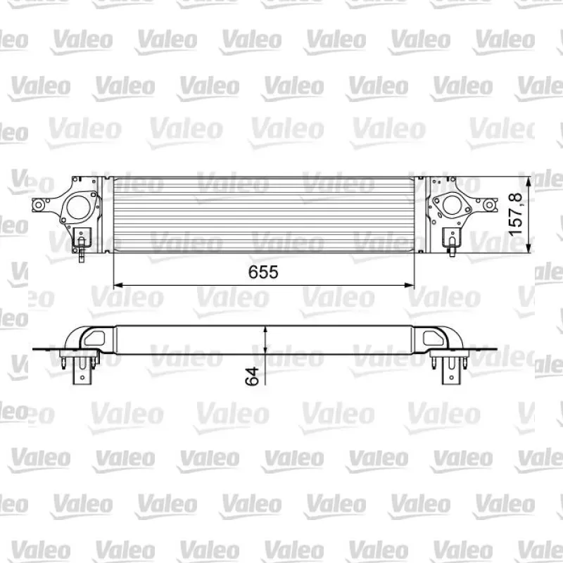 Turbo Radyatörü VALEO 818358 – Renault / Nissan