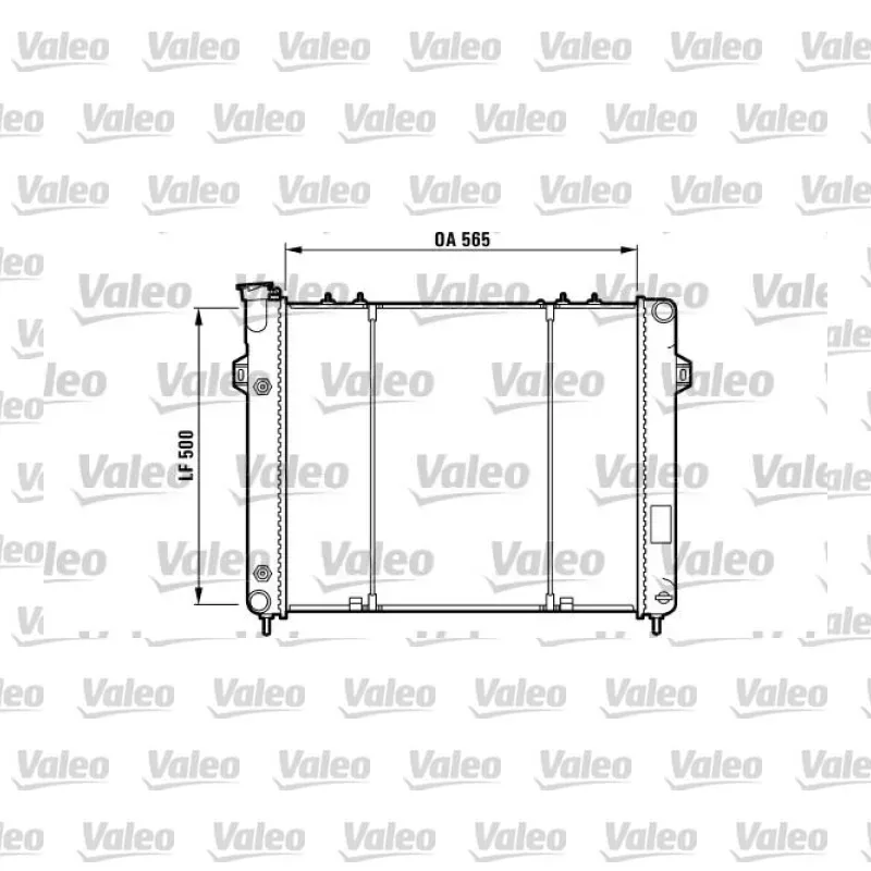 Su Radyatörü VALEO 732782 – Jeep Grand Cherokee / Cherokee