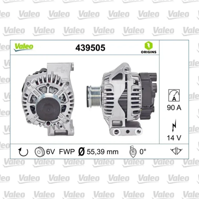 Alternatör VALEO 439505