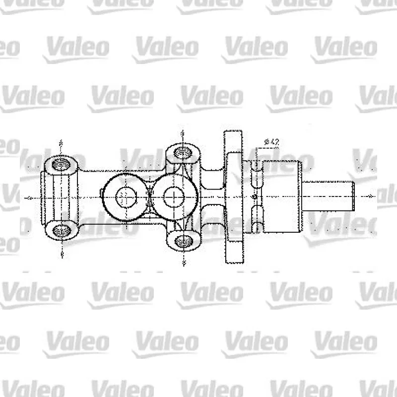 Fren Ana Merkez VALEO 402227 – Peugeot / Citroen