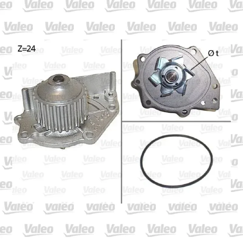Land Rover Freelander 1.8 16V Devirdaim Su Pompası – VALEO 506114