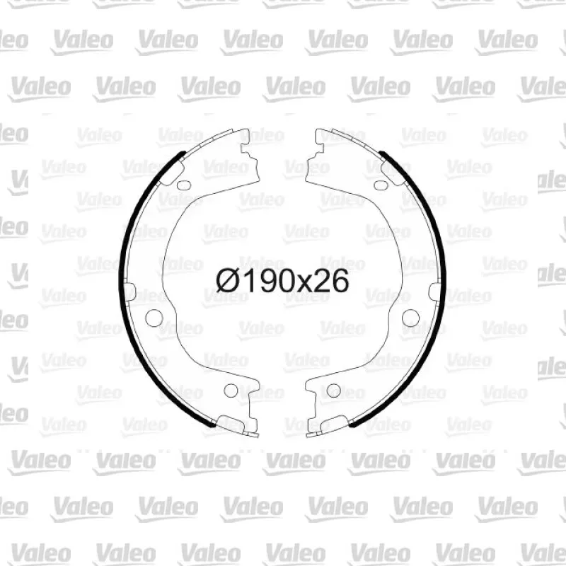 Fren Pabuçlu Balata Arka VALEO 564174 – Hyundai / Kia