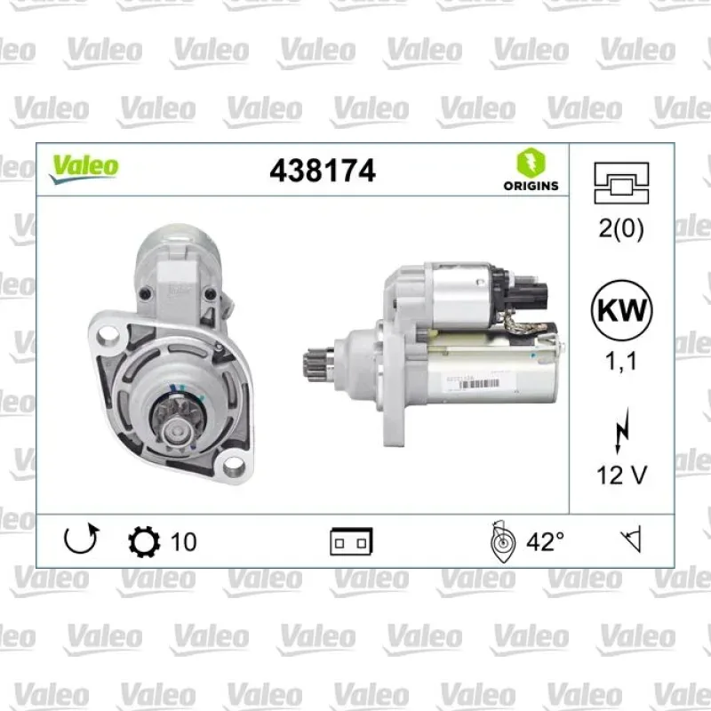 Marş Dinamosu VALEO 438174