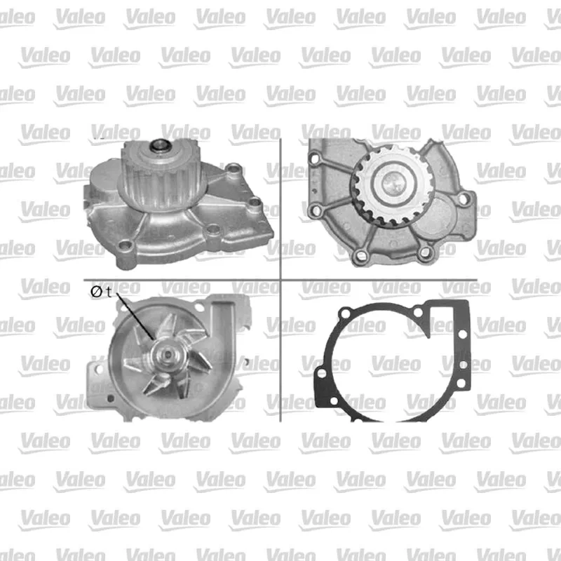 Devirdaim Su Pompası VALEO 506325