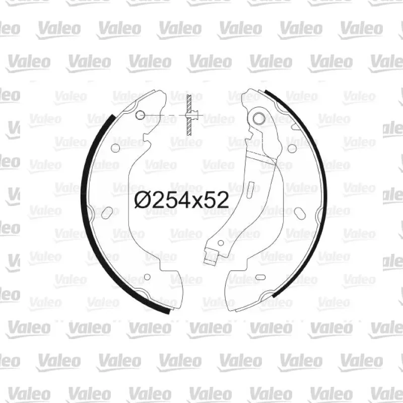 Fren Pabuçlu Balata Arka VALEO 564023 – Ford Transit