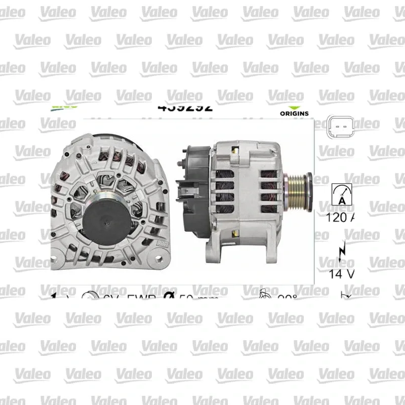 Alternatör VALEO 439292