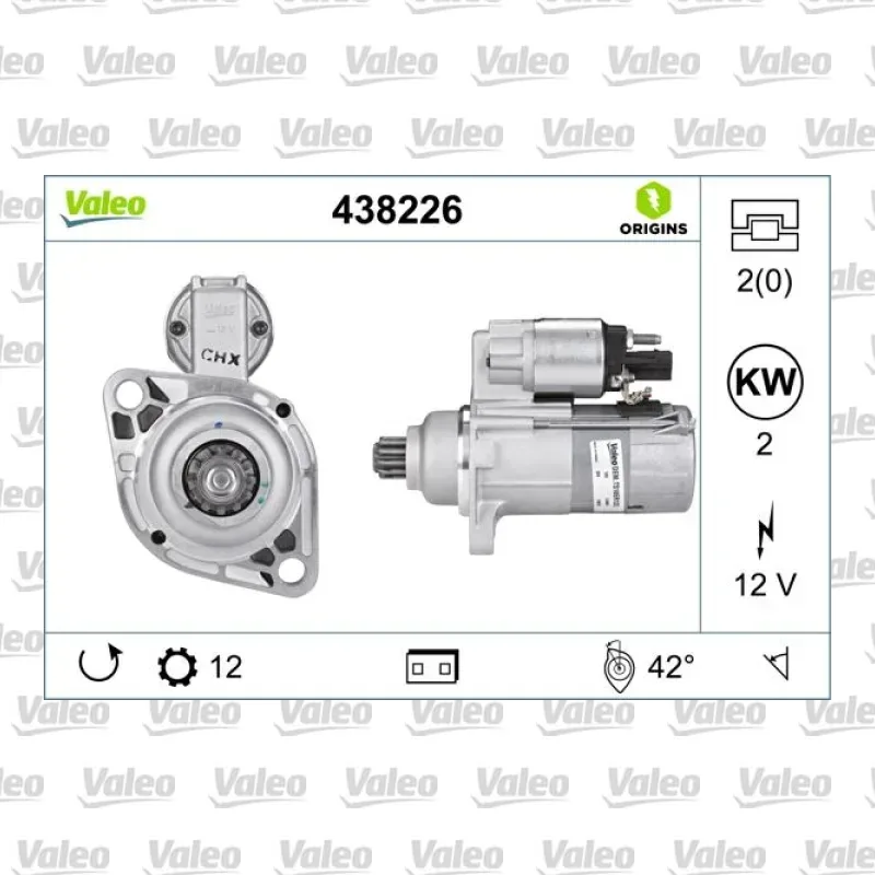 Marş Dinamosu VALEO 438226