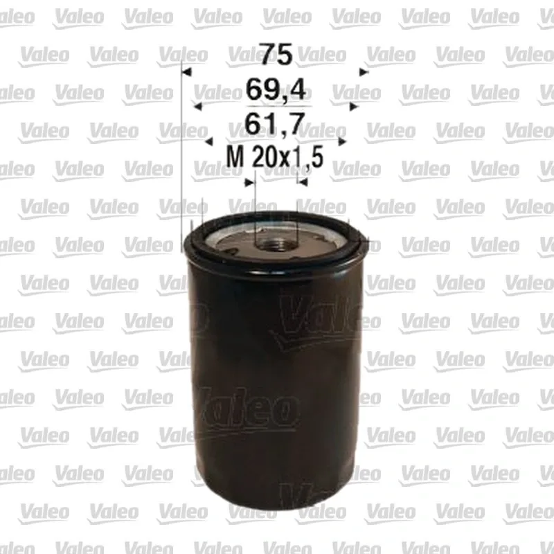 Yağ Filtresi VALEO 586051 – Fiat / Alfa Romeo