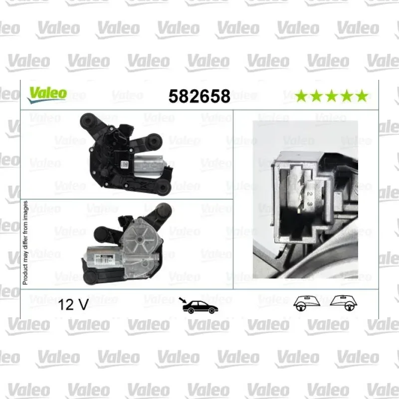 Silecek Mekanizma Motoru Arka VALEO 582658 – Citroen C4