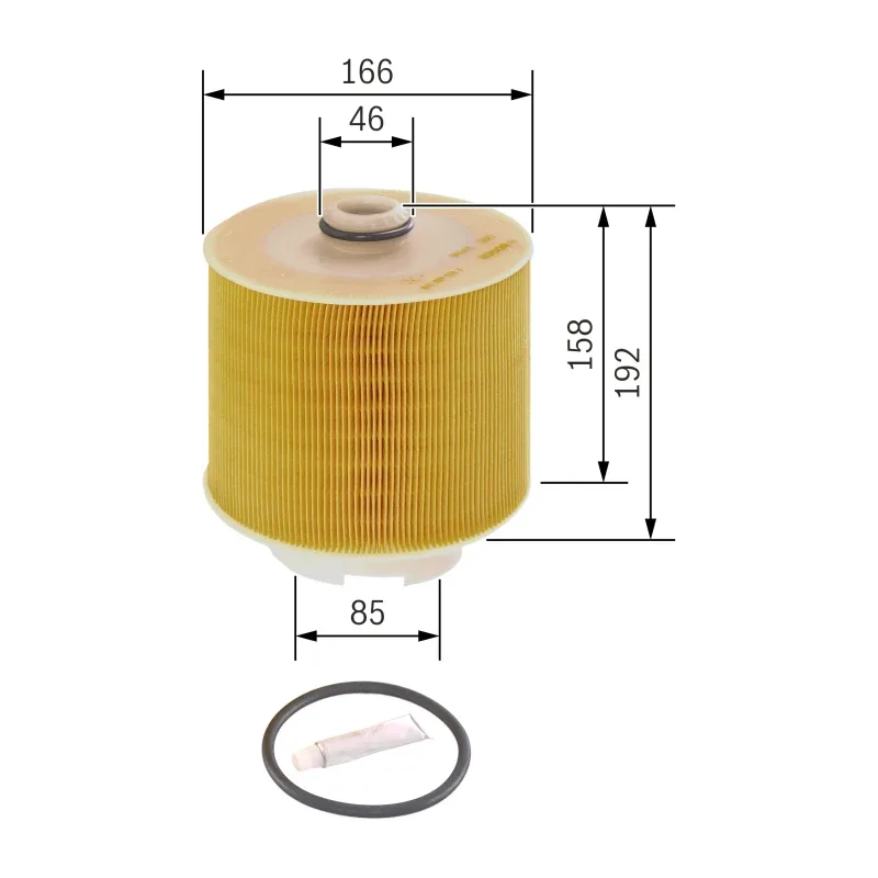 Hava Filtresi BOSCH F026400198 – AUDI A6