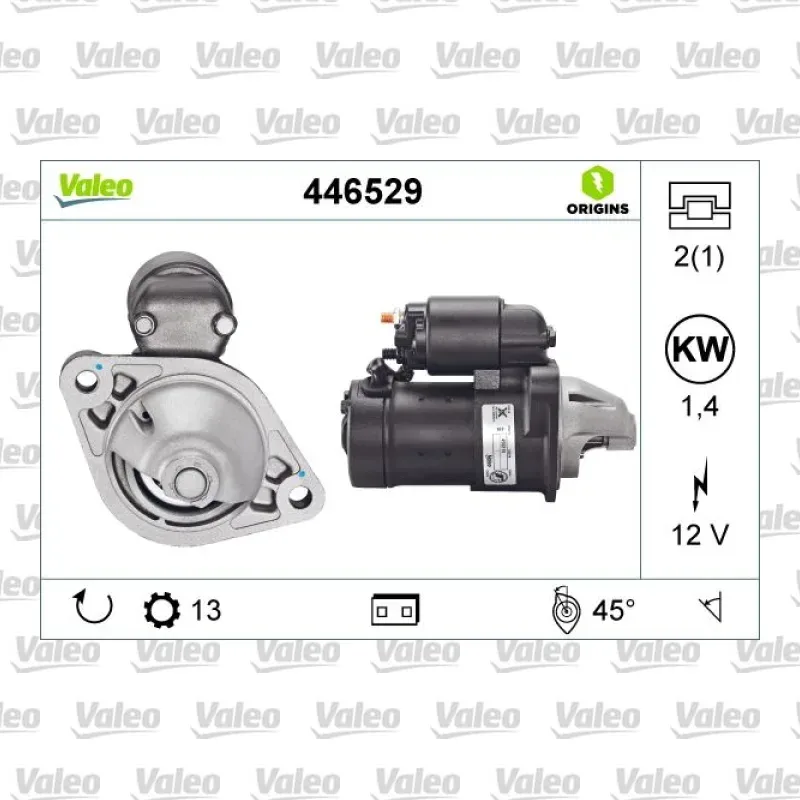Marş Dinamosu VALEO 446529 – Opel / Honda