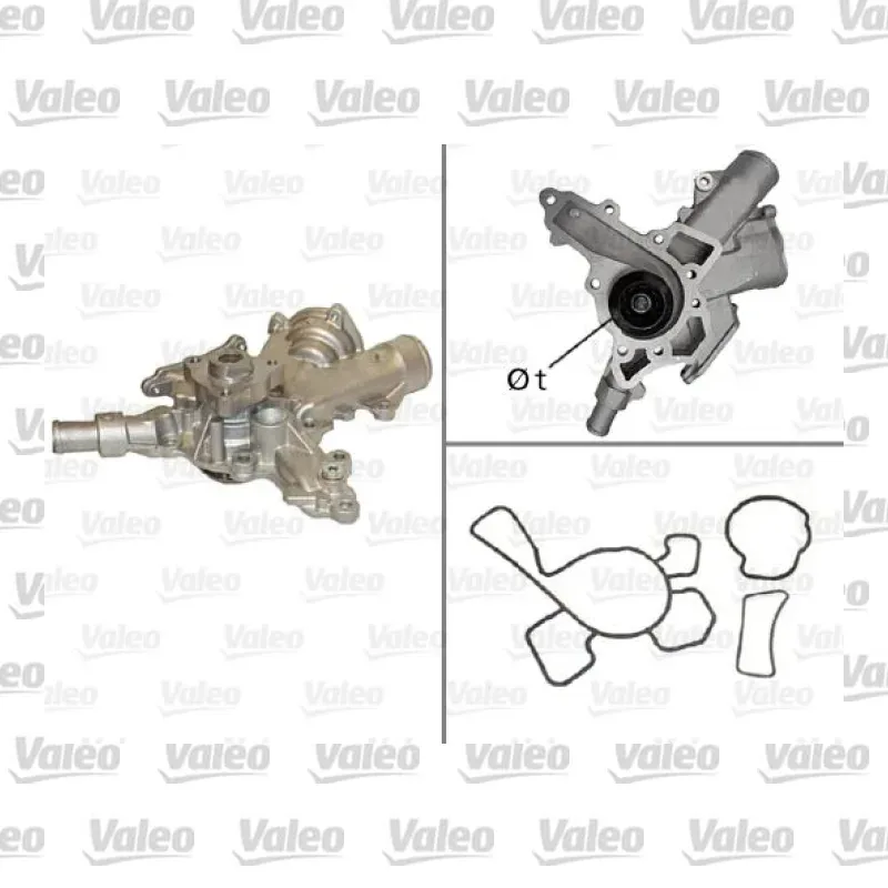 Devirdaim Su Pompası VALEO 506601 – Opel Astra / Corsa