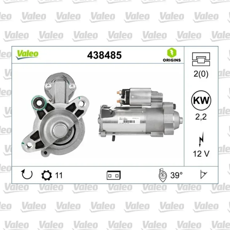 Marş Dinamosu VALEO 438485 – Ford / Volvo
