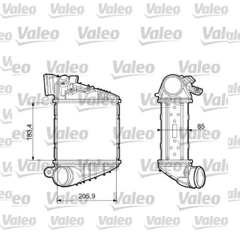 Turbo Radyatörü VALEO 817653