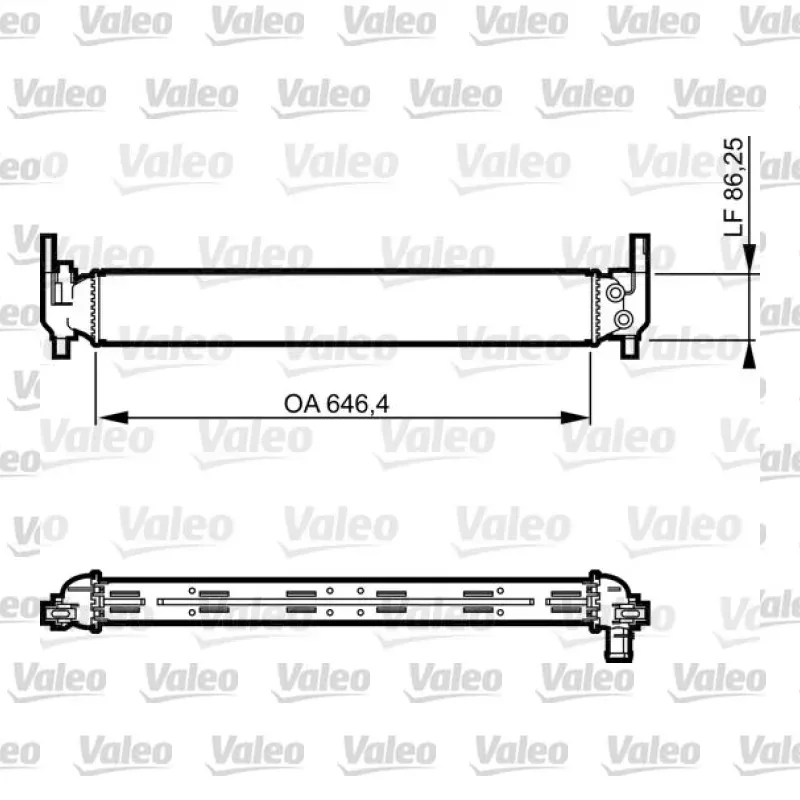 Turbo Radyatörü VALEO 735310