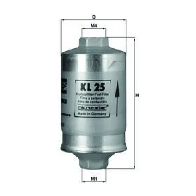 Yakıt Filtresi MAHLE KL 25 – BMW / VW