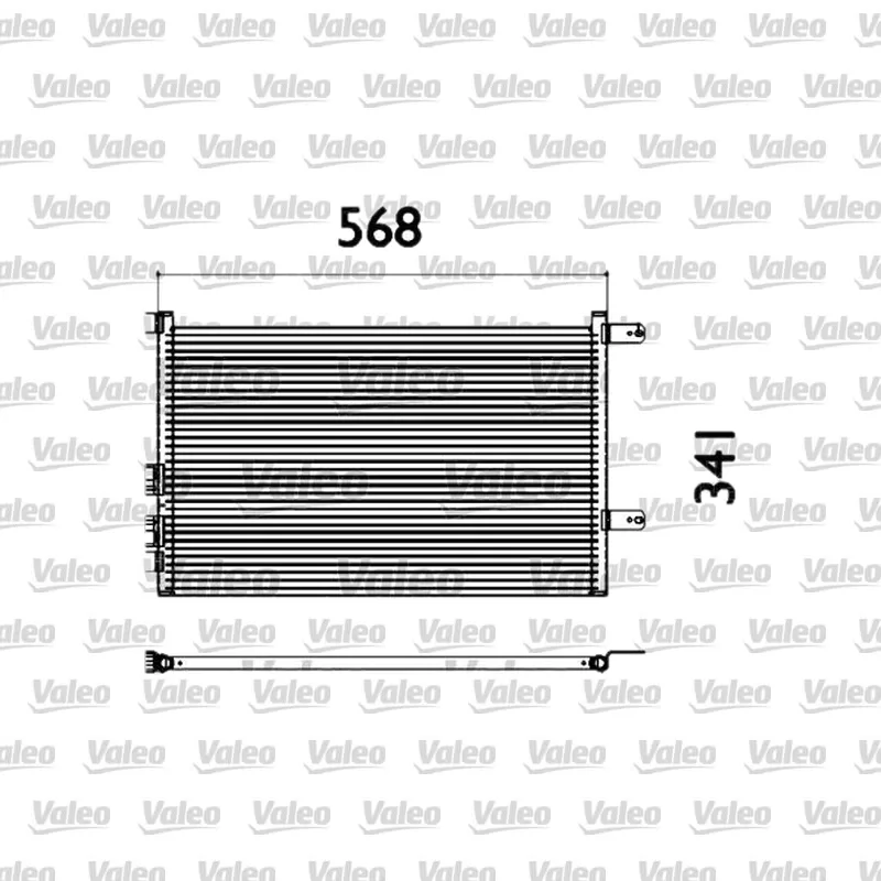 Klima Radyatörü VALEO 817527 – Alfa Romeo 156
