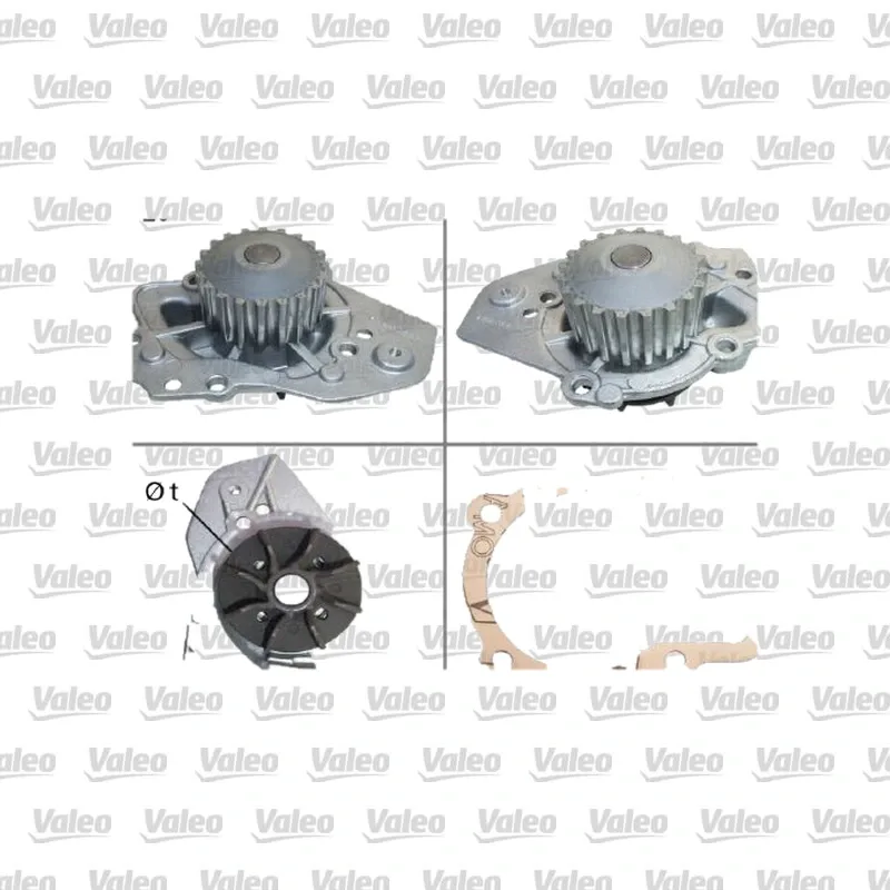 Devirdaim Su Pompası VALEO 506014 – Peugeot 306