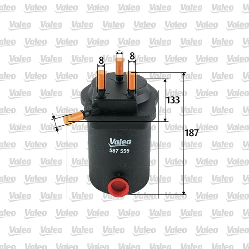 Yakıt Filtresi VALEO 587555 – Renault Megane / Scenic