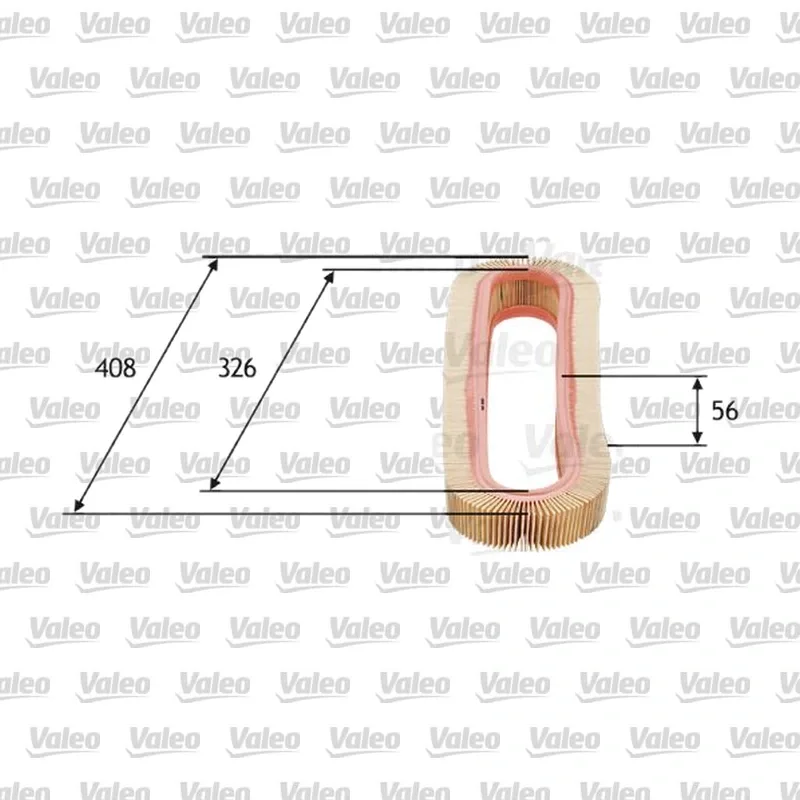 Mercedes-Benz 190 E 1.8 Hava Filtresi – VALEO 585667