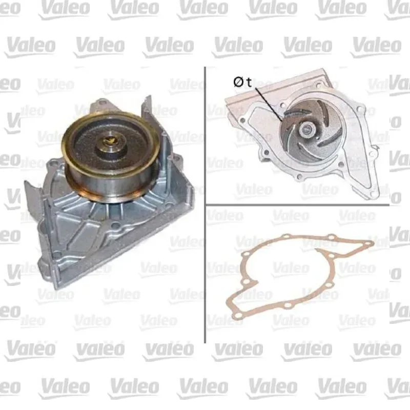 Devirdaim Su Pompası VALEO 506442 – Audi A4 / A6