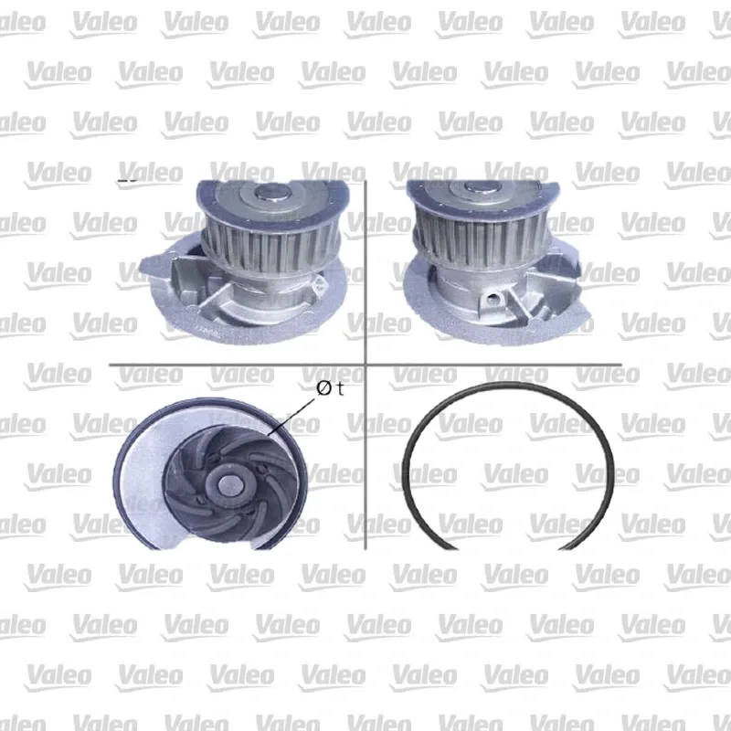Devirdaim Su Pompası VALEO 506309 – Opel / Chevrolet