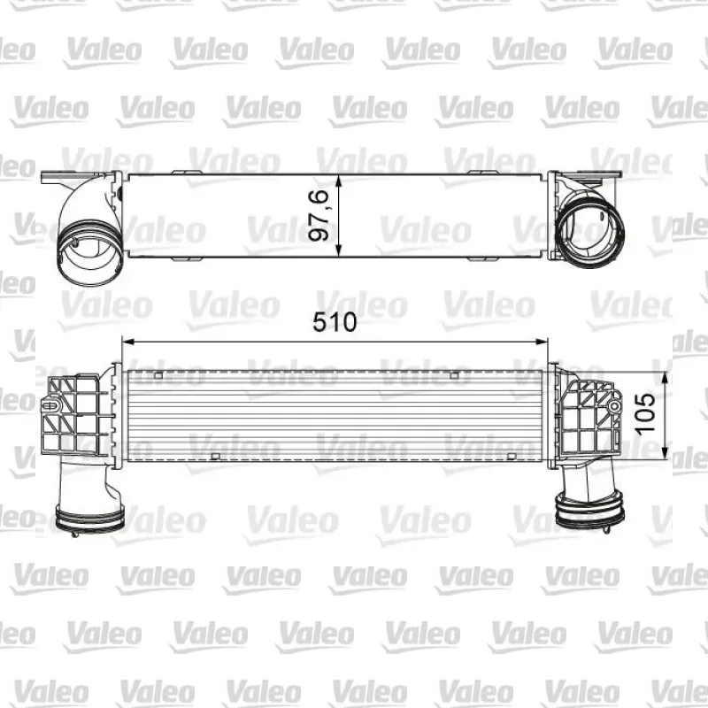 Turbo Radyatörü VALEO 818664 – BMW 330d