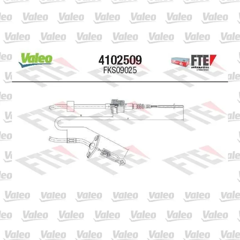 Fiat Palio 1.7 D Debriyaj Teli – VALEO 4102509