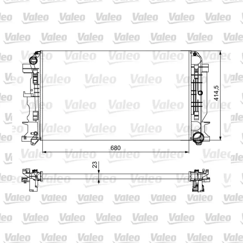 Mercedes-Benz Sprinter 2.1 CDI Su Radyatörü – VALEO 734926