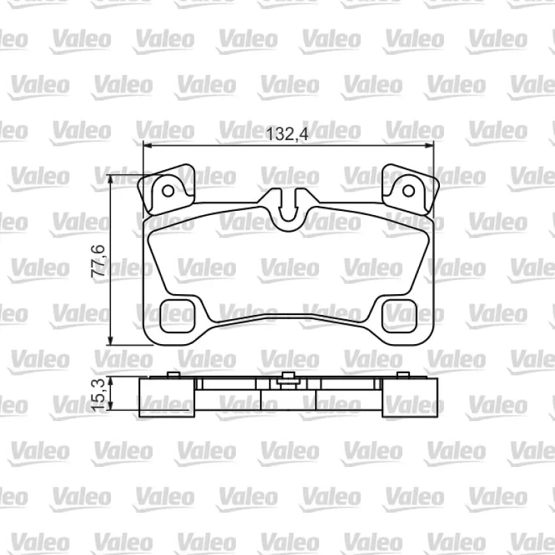 Fren Disk Balata Arka VALEO 670560 – Audi Q7