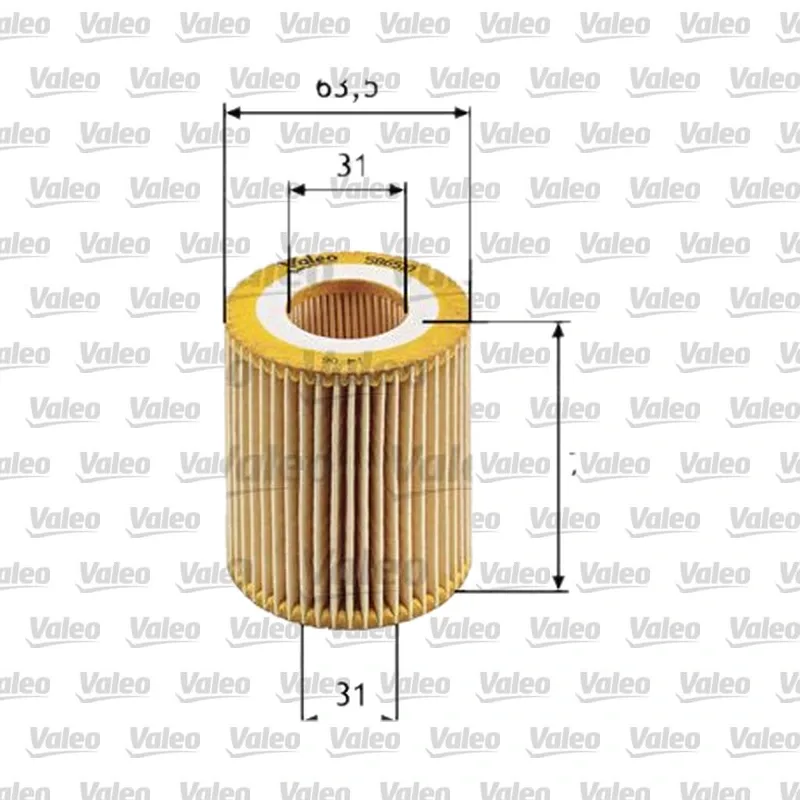 Yağ Filtresi VALEO 586510 – Opel / Fiat