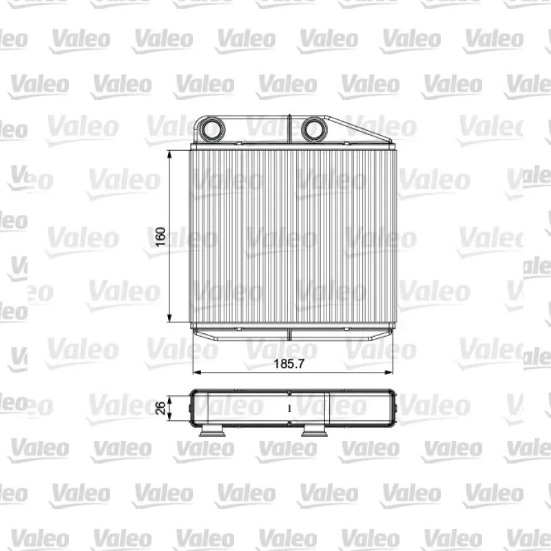 Kalorifer Radyatörü VALEO 811502