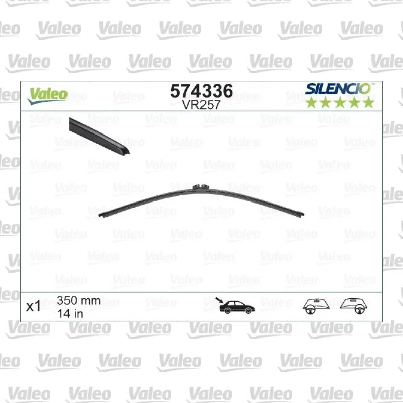 Silecek Süpürgesi Arka VALEO 574336 – BMW / Volvo