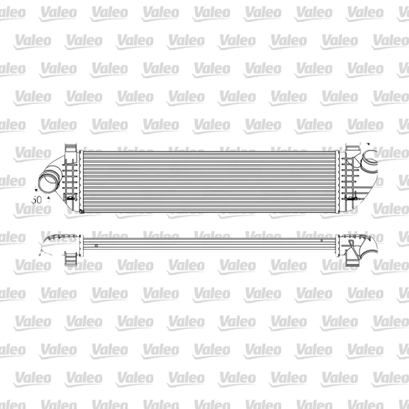 Turbo Radyatörü VALEO 818571 – Volvo V50 / V40