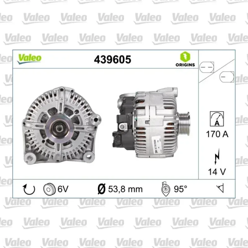 Alternatör VALEO 439605 – BMW X5 / X6