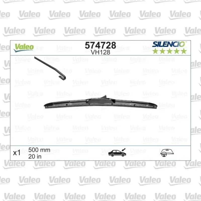Silecek Süpürgesi Ön VALEO 574728