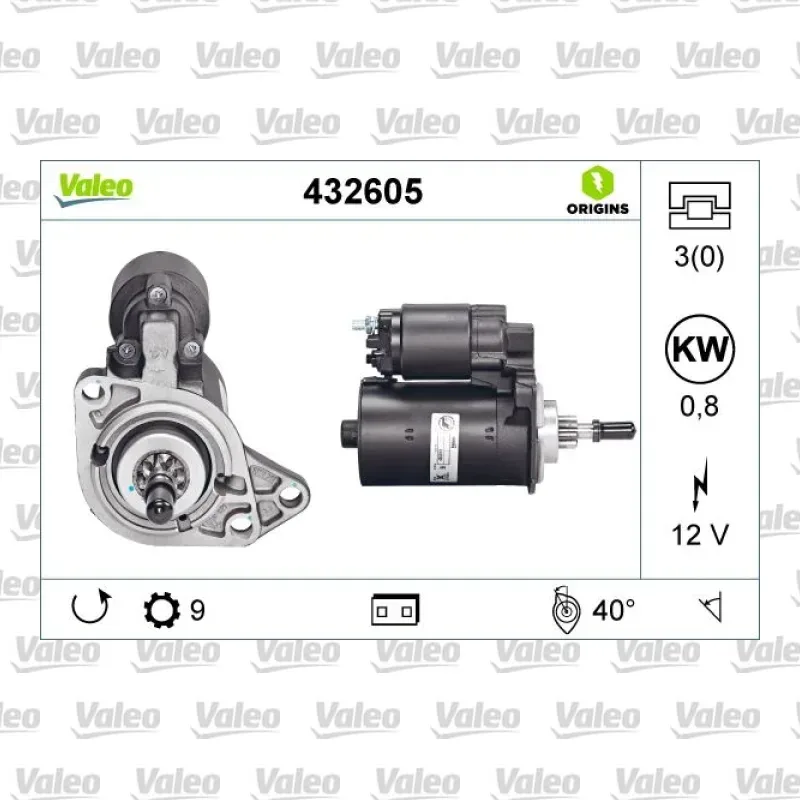 Marş Dinamosu VALEO 432605